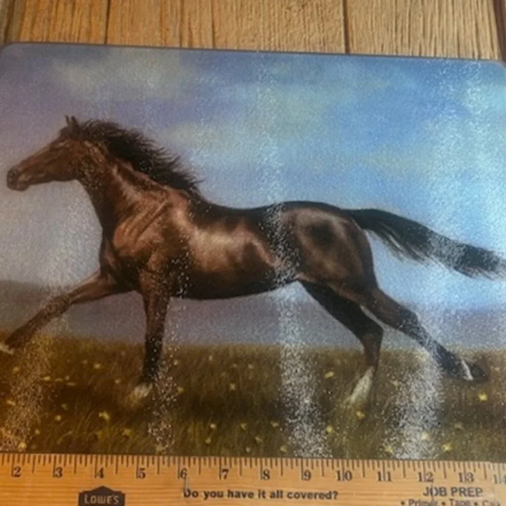 Horse Scene Cutting Board 16